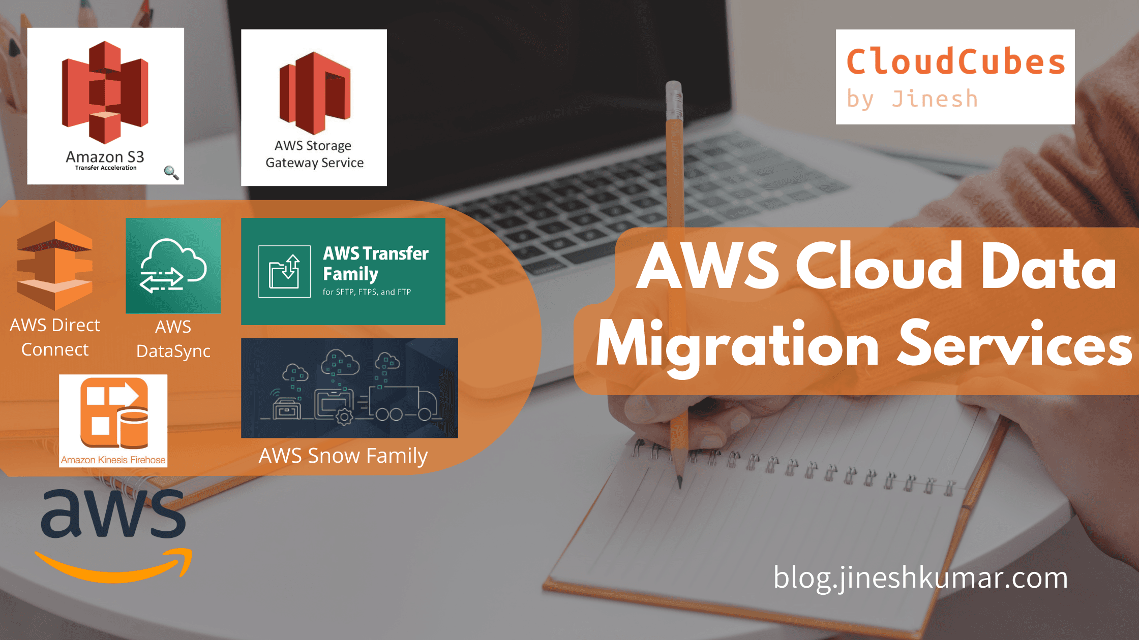 AWS Services used to Transfer your Data to Cloud